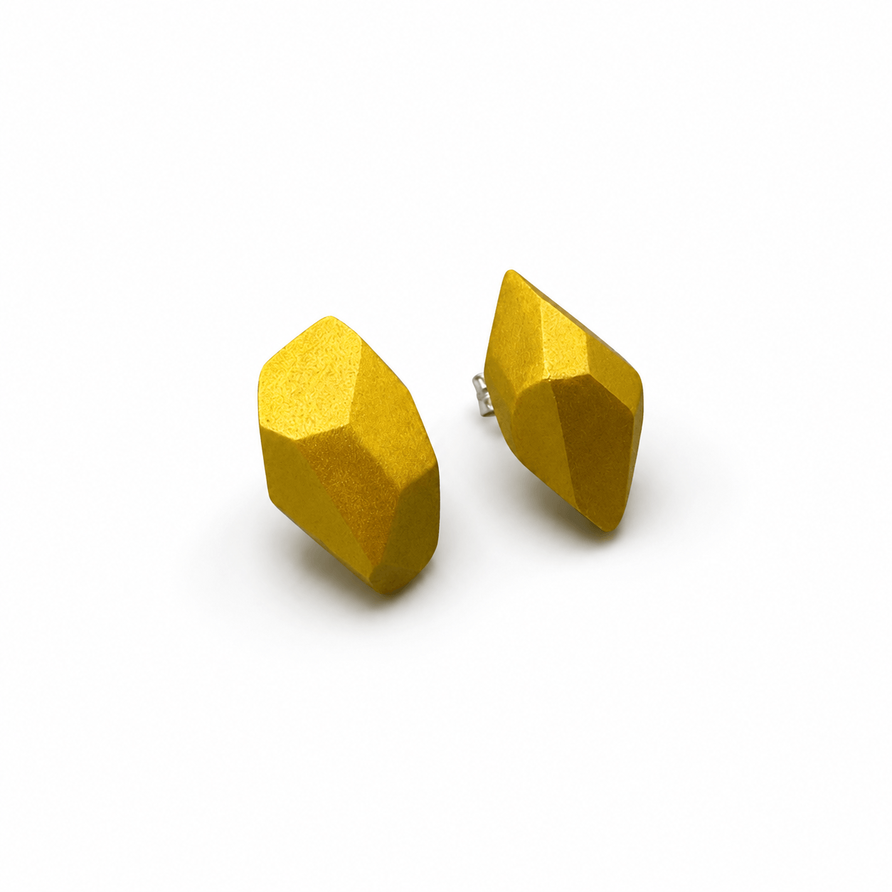 Pendientes Pepita Esencia "Serie plata" Amarillo dorado