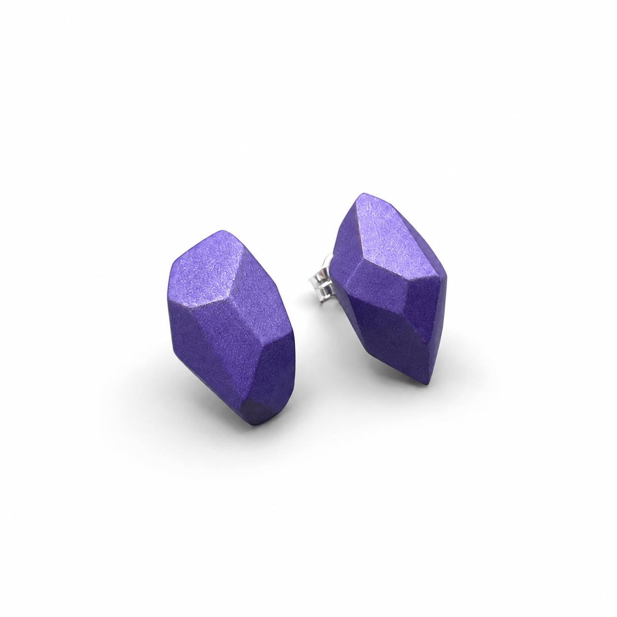 Pendientes Pepita Esencia "Serie plata" Morado