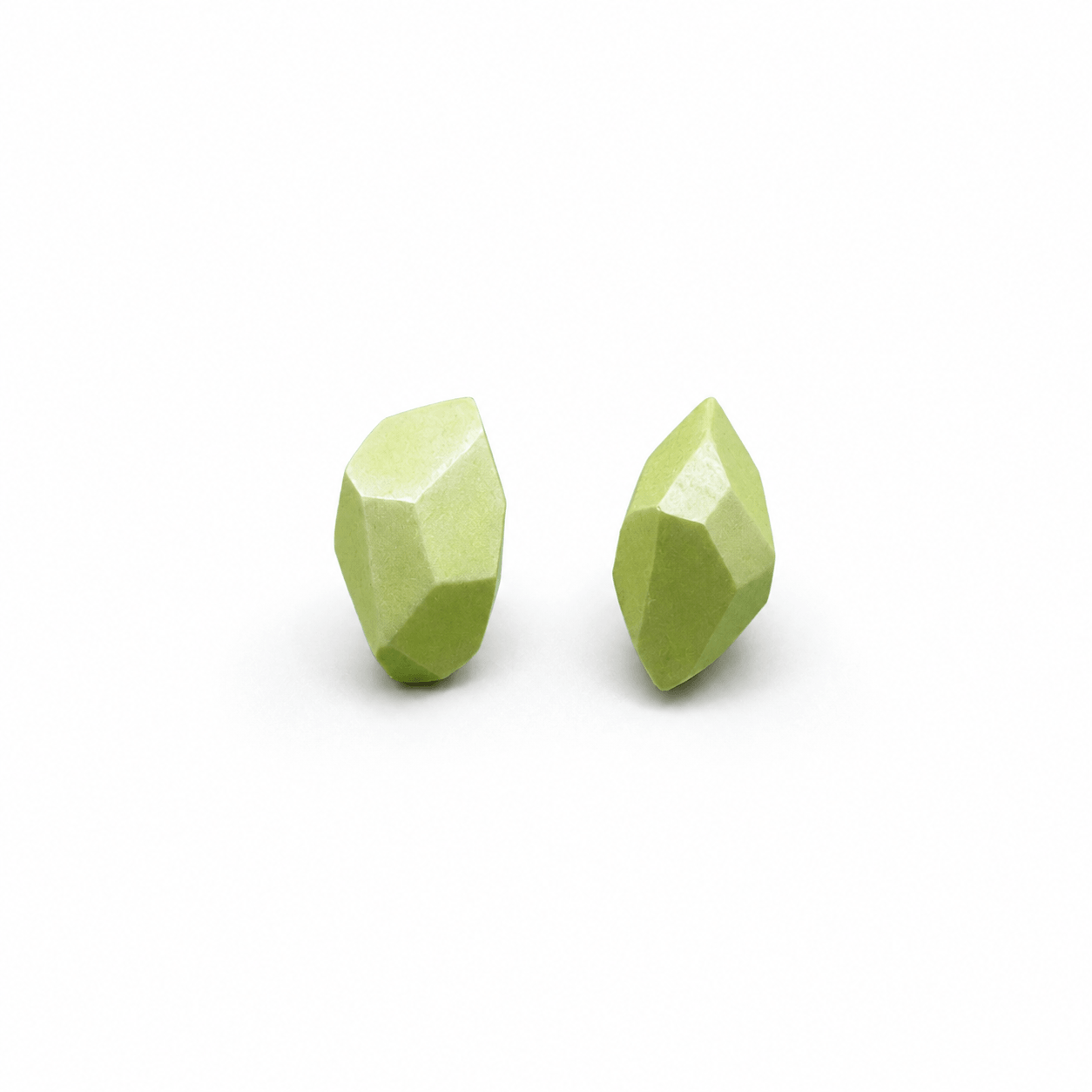 Pendientes Pepita Esencia "Serie plata" Verde lima